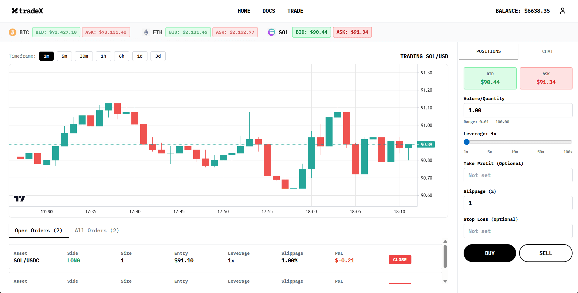 TradeX